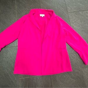 Skies Are Blue Pink Blazer